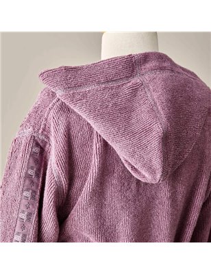 SOFTY LILA NAKISLI BATHROBE S/M -  S/M
