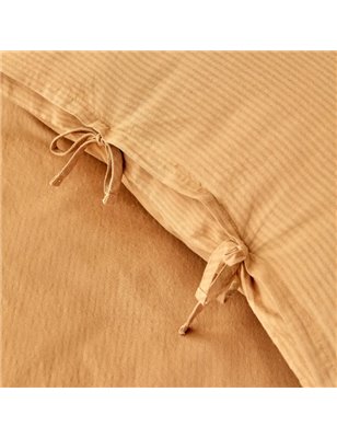 Nau Pruva Mustard Duvet Cover Set Queen Size - Queen Size | Enplus Home