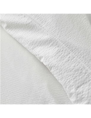 Nau Pruva White Duvet Cover Set Queen Size - Queen Size | Enplus Home