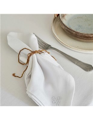 4 Element White Tablecloth 160X240 Hava - 160X240 | Enplus Home