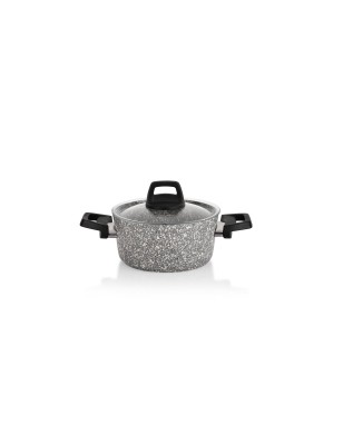 Schafer Dark Storm Non Stick Cookware Set 12 Pcs - Gray | Enplus Home
