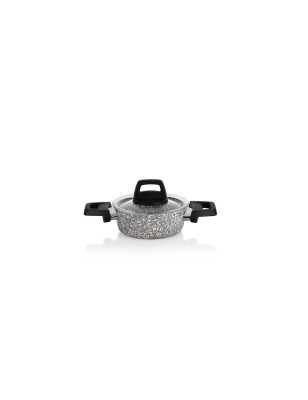 Schafer Dark Storm Non Stick Cookware Set 12 Pcs - Gray | Enplus Home