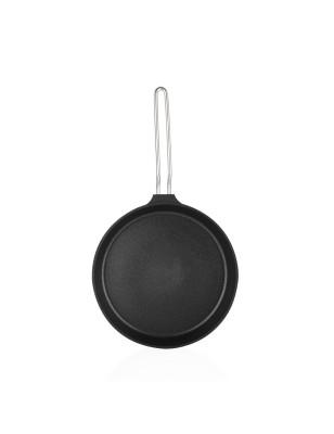 Schafer Black Mirror Cast Aluminum Cookware Set 7 Pieces-Black