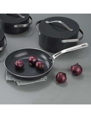 Schafer Moonlight Ceramic Cookware Set 7 Pieces-Black